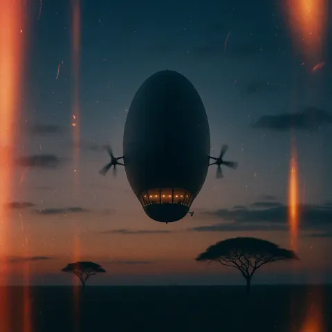 Single Cigar-shaped Airship