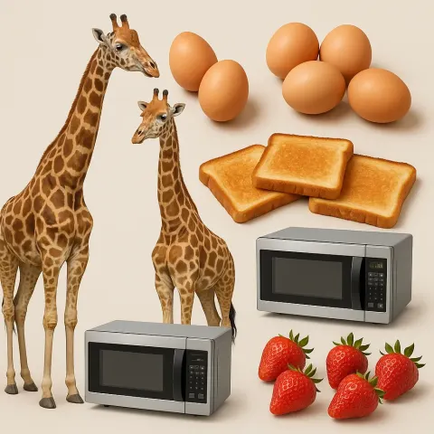 Pair of Giraffes