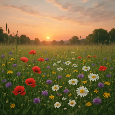 Tranquil Photograph Highlights an Idyllic Outdoor Setting