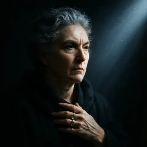 Regal and Authoritative Person