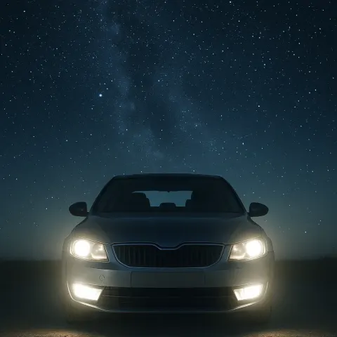 Under a Night Sky Filled with Stars