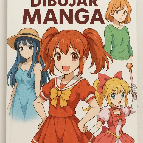 Spanish-language Manga Drawing Guidebook