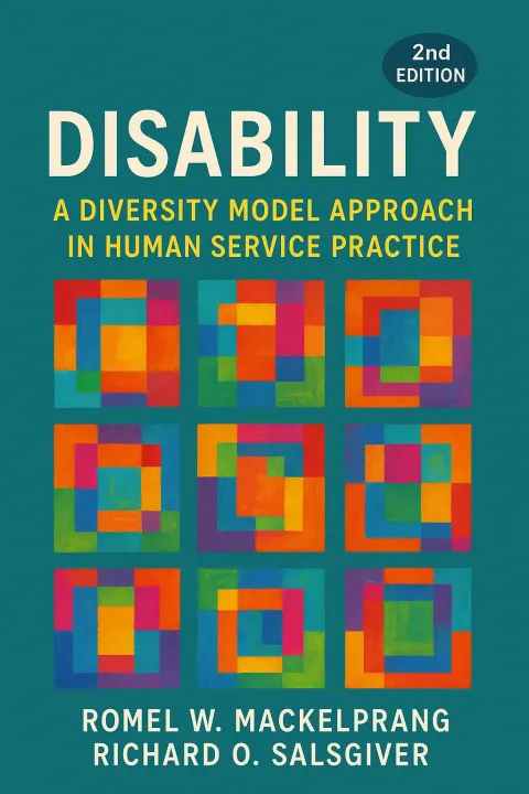 Teal Book Cover Titled "Disability