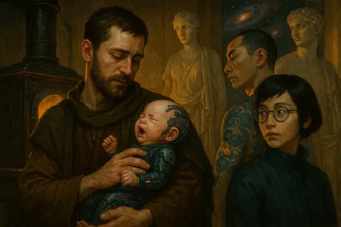 Off-center POV: Medieval Caregiver