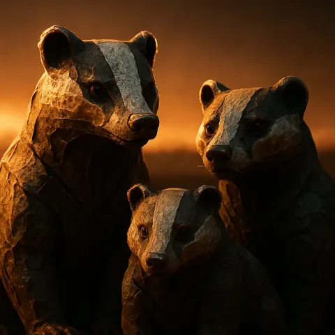 Three Diverse Badgers