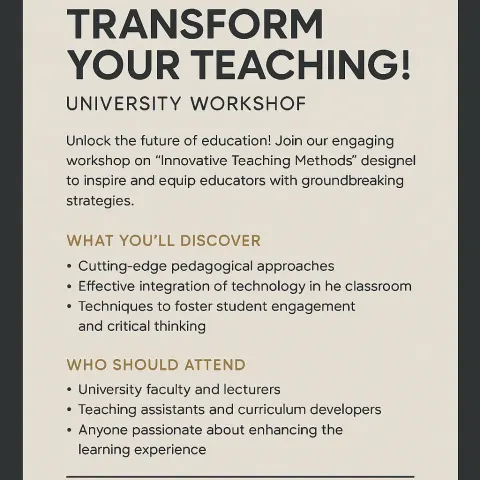 Innovative Teaching Methods