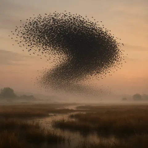 Vast Flock of Birds Wheels