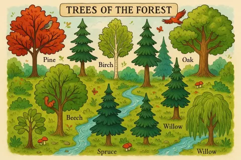 Enchanting and Visually Engaging Educational Poster