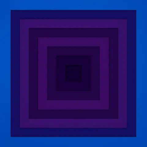 Geometric Pattern Consisting of Nested Rectangles
