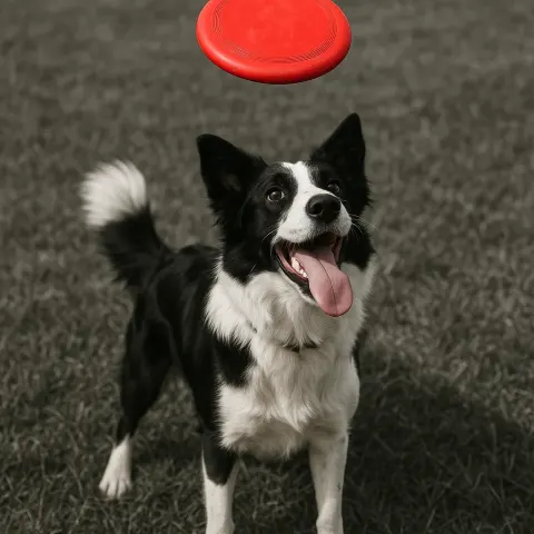 Black and White Dog