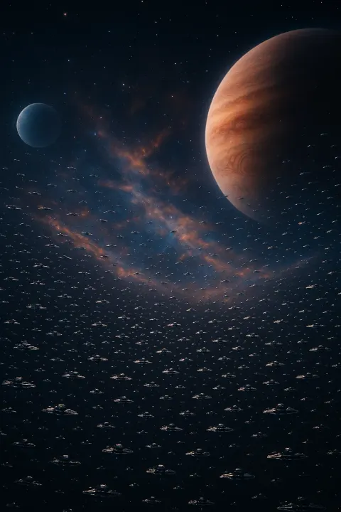 Countless Tiny Spacecraft