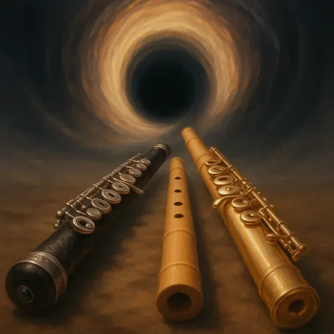 Against the Swirling Depths of an Artistic Representation