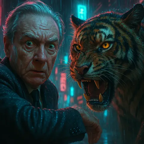 Ageless Tycoon's Haunted Emerald Green Eyes