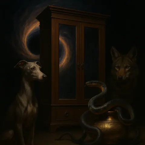 Against an Artistic Representation of a Black Hole or Wormhole