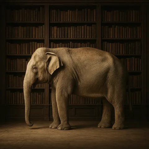 Single Indian Elephant
