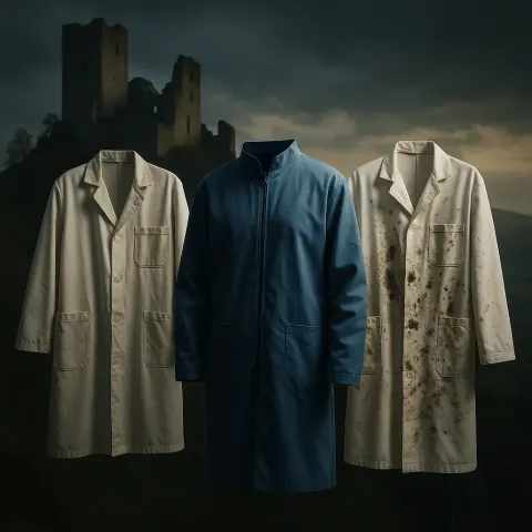 Amidst the Dreamlike Imagery of Medieval Castle Ruins