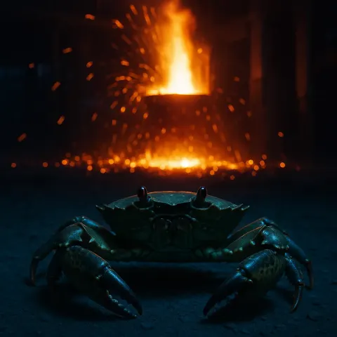 Single Rock Crab—distinguished by its Wider-than-long Body