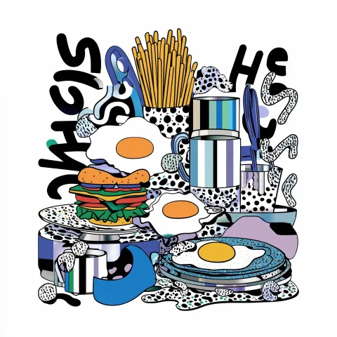 Text "We're Cooked" Chaos Chaos Chaos Chaos