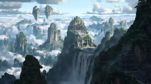 Xianxia Mountain Sect Panorama