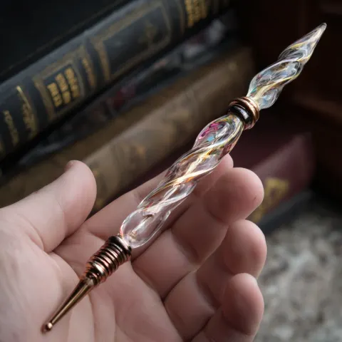 A glass pen