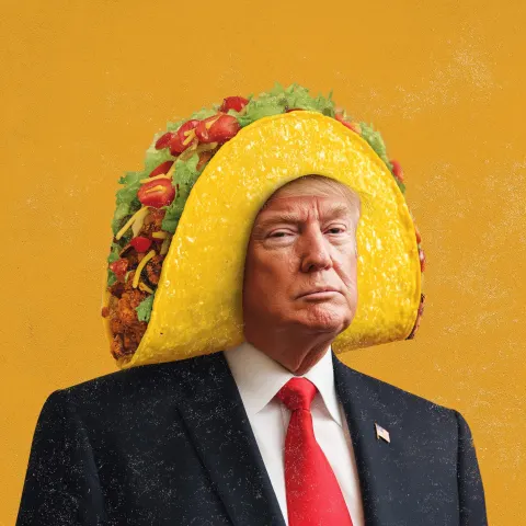 Taco with the president inside
