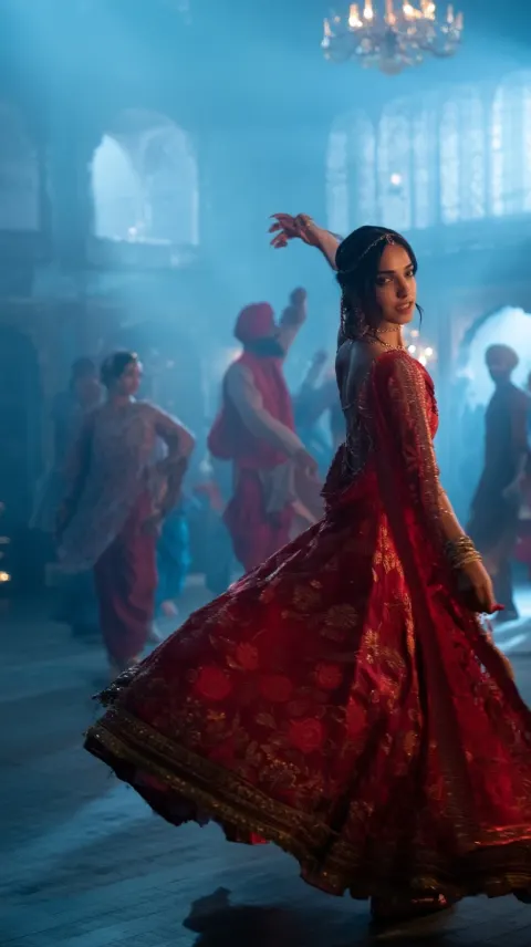 Bollywood dance scene
