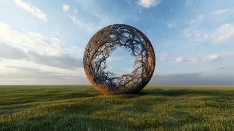 The shape of nothing Monument