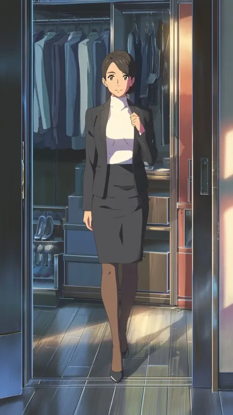 A cinematic anime film still, high-end anime style,elegant facial proportions