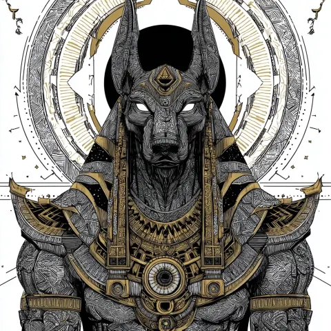 Egyptian God, fiction, wallpaper, Neo traiditional viral design wow. Egyptian, all 7 chakras