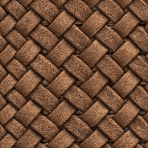 Seamless braided tresse leather texture, flat surface, tightly woven leather strips