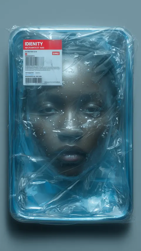 Conceptual hyperrealistic studio image in the style of modern surreal advertising and art photograph