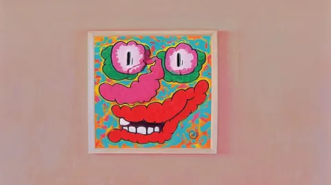 Funny poster art