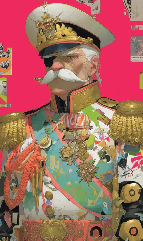 Kaiser franz joseph the first, wearing a uniform