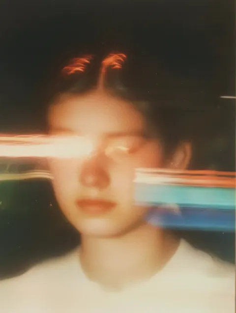 Burning Figures In Abstract