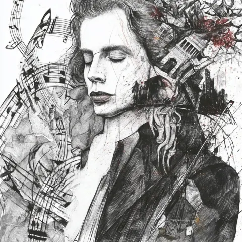 Mozart, madness and talent are source from the same root