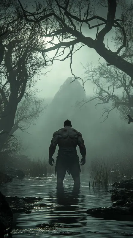 Hercules Arriving at Misty Swamps of Lerna