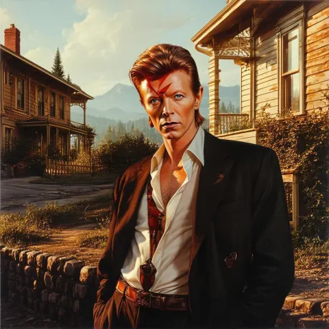 Bowie Solves a Twin Peaks Mystery