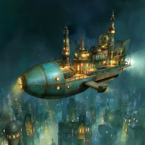 Tempelagic steampunk