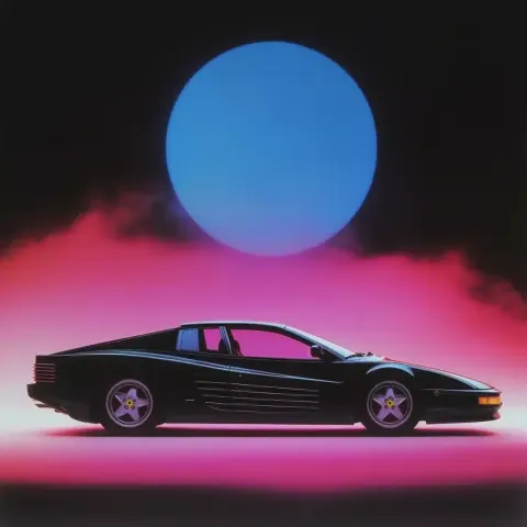 Photo Realistic Ferrari Testarossa 2