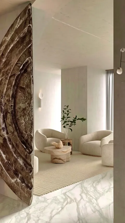 Ambiente de luxo, a chapa em anexo como característica principal, arquitetura minimalista