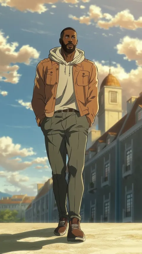 Cel shading anime style teddy riner