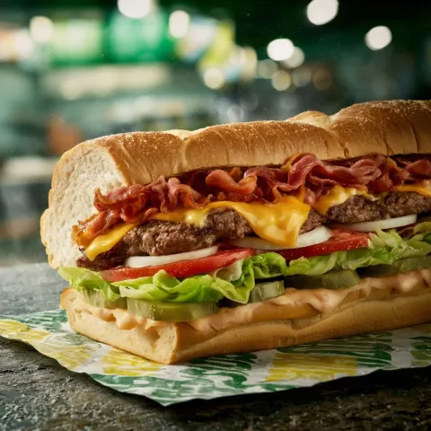 Subway restaurant food