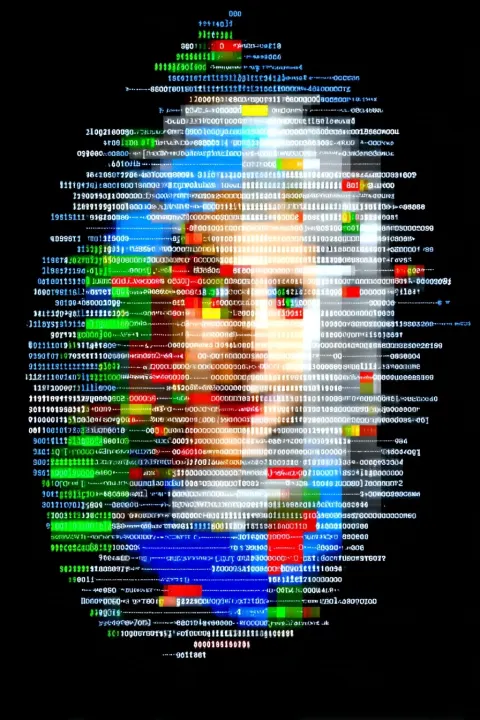 Bizarre, Iconographic steganography, poster, photomontage, anamorphic-art, pentimenti