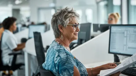 Professional healthcare administration environment for a curacaoan nursing care organization