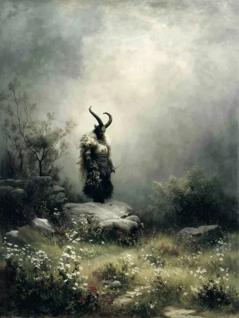 Horned god, pan