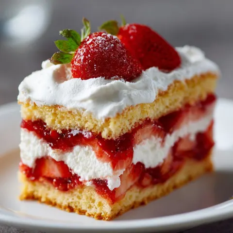 Strawberry Shortcake Close-up Shot right view, taken by a photographer with a high quality camera