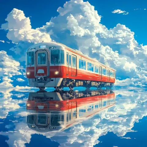 Anime Train In Sky 2