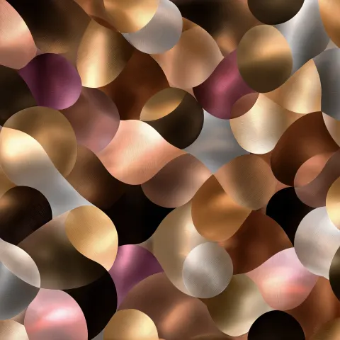 Seamless repeating textile pattern representing a fictional ‘Northern glamour skin’. Surface appears