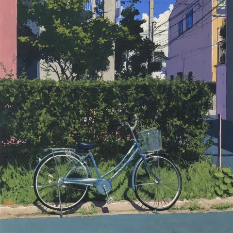 Bicycle, Fine Detail, Illustration