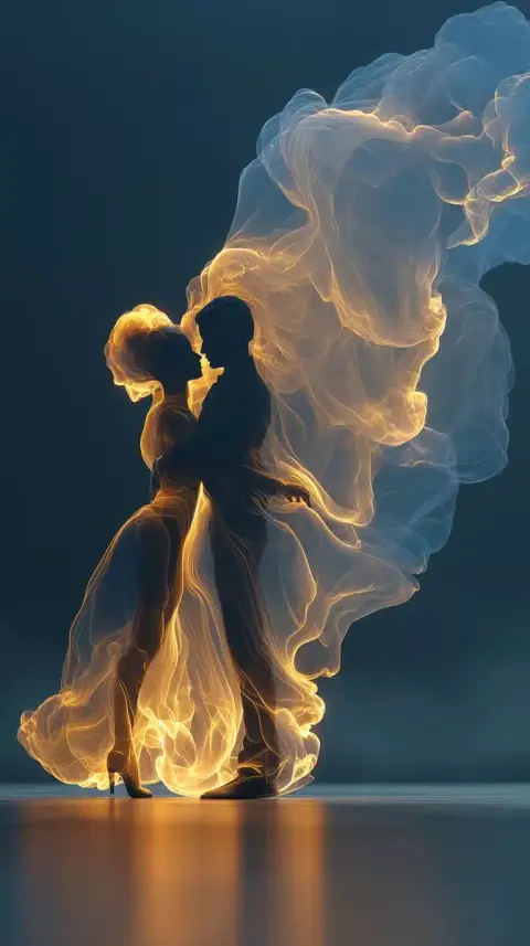 Smoke Dancers Performing Salsa